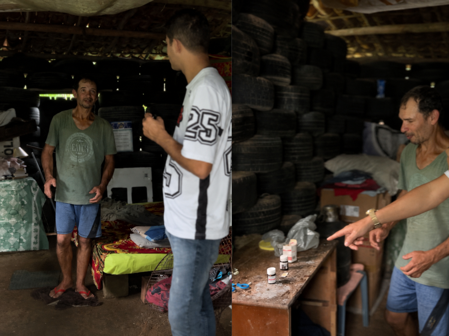 Ricardo, 60, Is Fighting Parkinson's While Living in a Shack